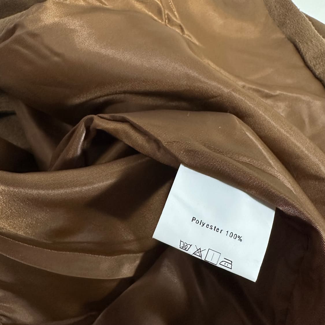 우먼L 빈티지 클래식핏 3버튼 스웨이드 블레이저 상품이미지6