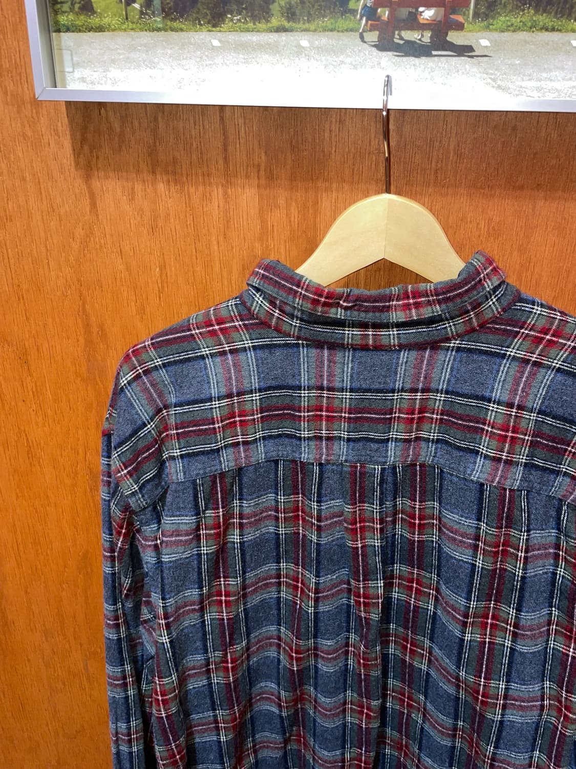 (XL) L.L.Bean 엘엘빈 플란넬 체크 셔츠  상품이미지6