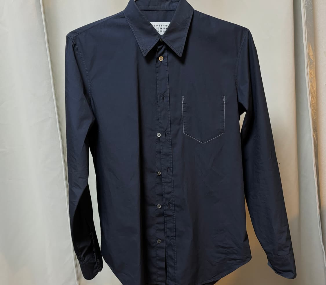 마르지엘라 백스티치 셔츠 상품이미지1