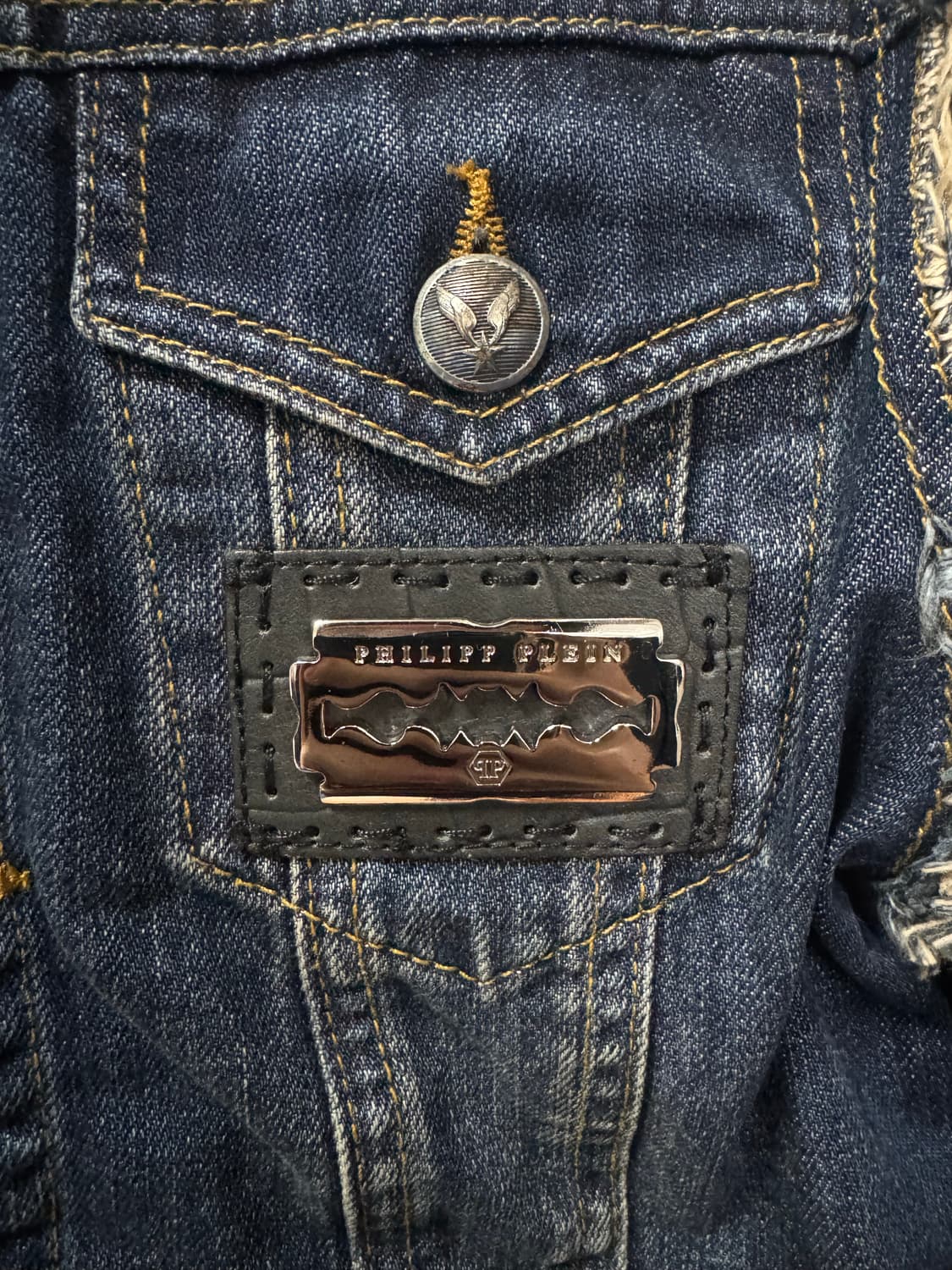 필립플레인 파이트클럽 레이어드 자켓 S 상품이미지2