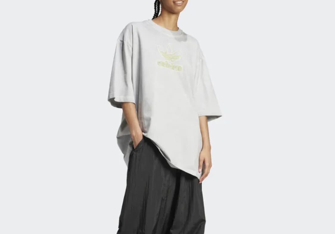 ADIDAS 아딜레늄2 오버사이즈 트레포일 티 JM9248 상품이미지3