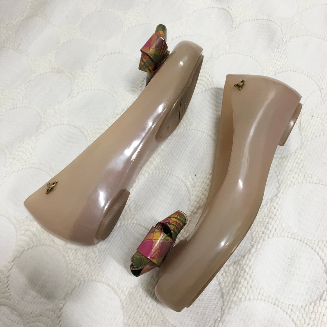 vivienne westwood 체크 리본 플랫슈즈 상품이미지5