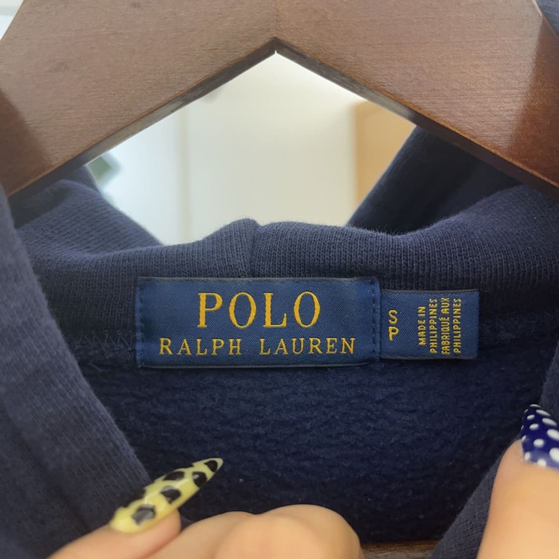 폴로 랄프로렌 신형 엠브로이드 타이거 기모 후드티 S C08499 상품이미지5