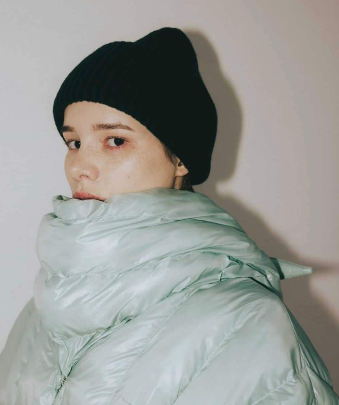 (스카프증정)무신사 GRAENN 그라인 오버사이즈 에코 푸퍼 패딩 점퍼 상품이미지7