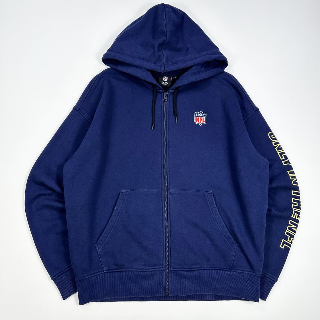 NFL 패치 로고 사이드라인 네이비 후드집업 (L) 상품이미지2