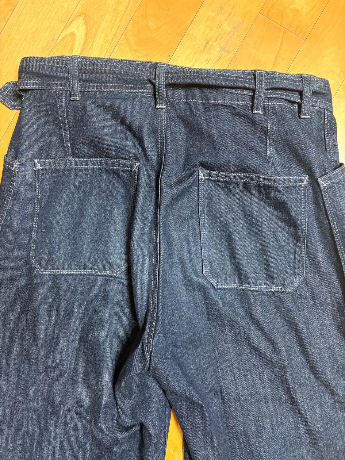 [2] 폴리테루 퍼티그 데님 팬츠 인디고 상품이미지4