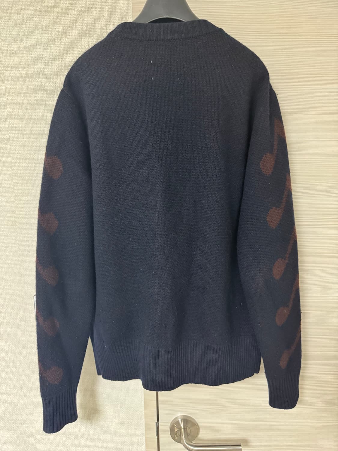 솔로이스트 음표 바이올린 가디건 상품이미지2