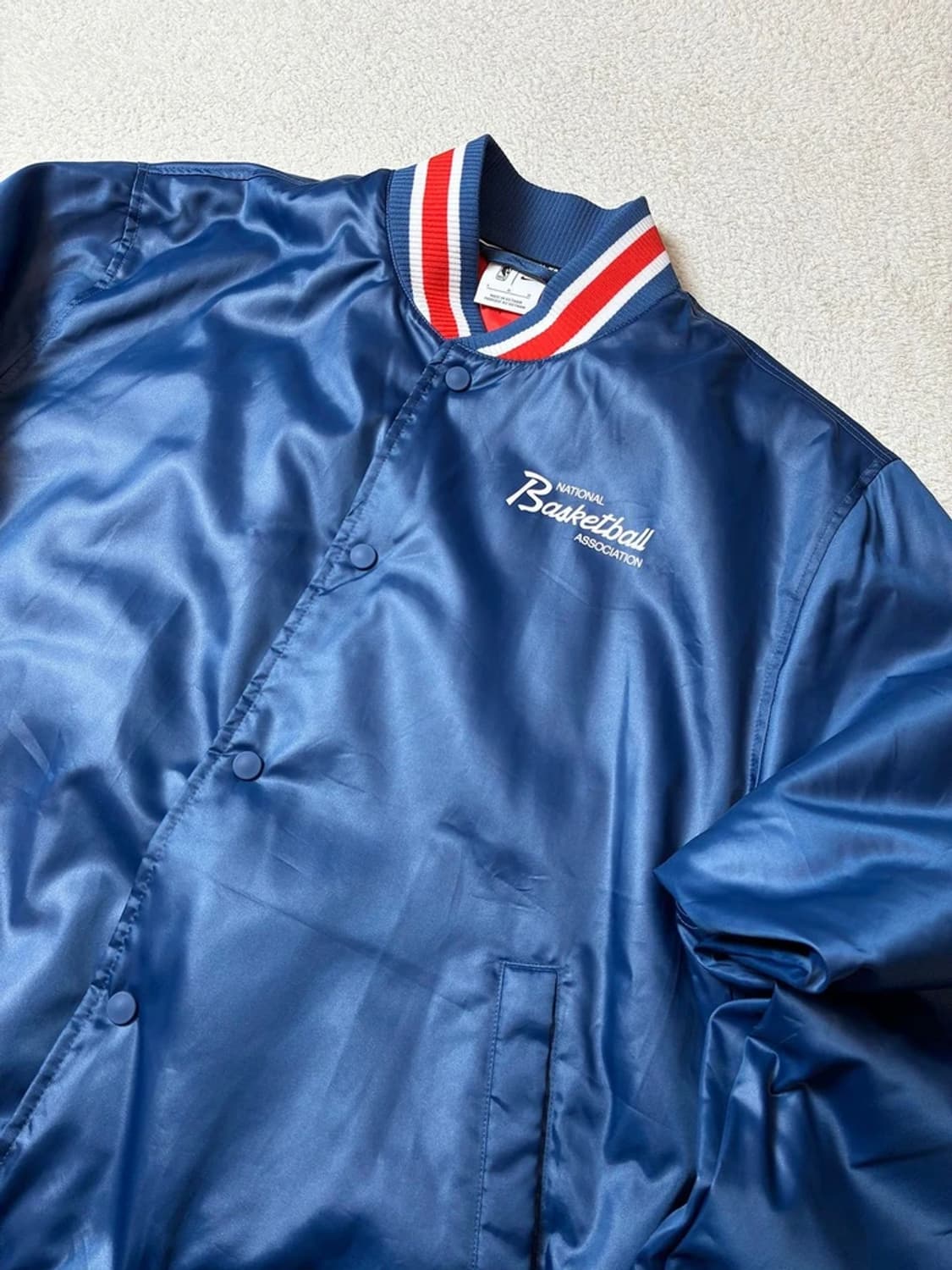 나이키 x NBA 75주년 봄버 새틴 바시티 자켓 PN7264 상품이미지5