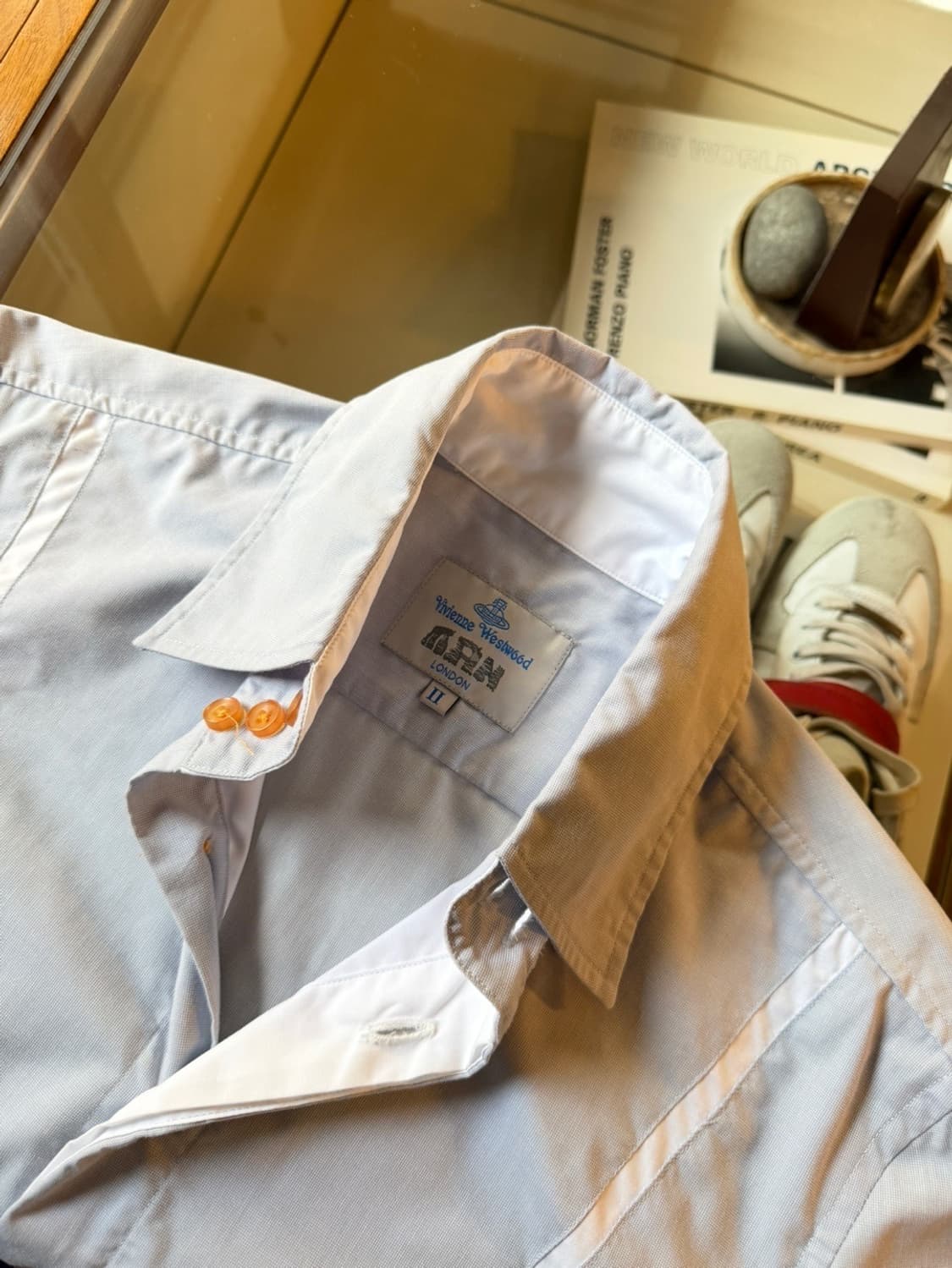 비비안 웨스트우드 클레릭 셔츠 남 95 여 66 상품이미지8