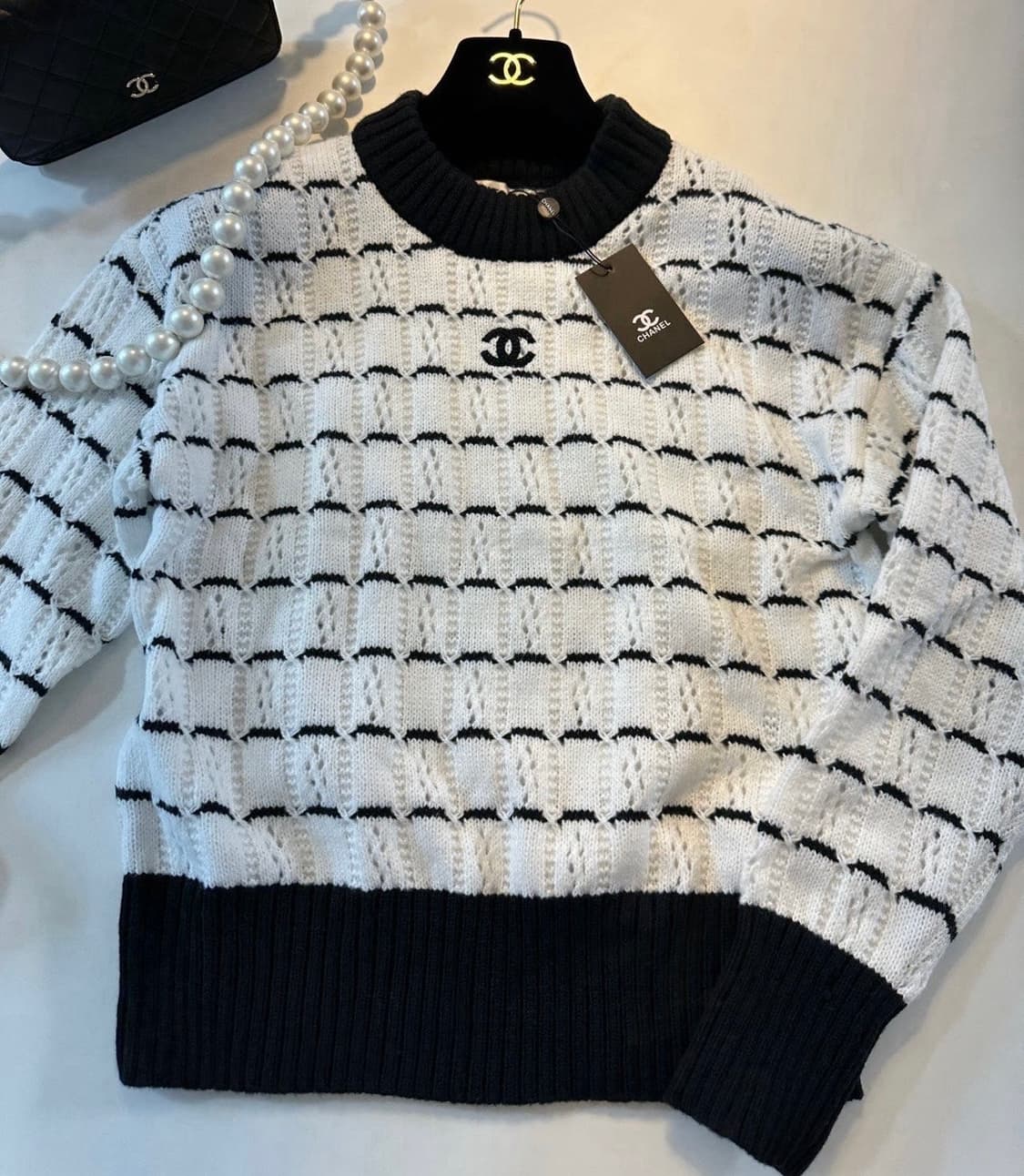 (새상품)샤넬니트 상품이미지6