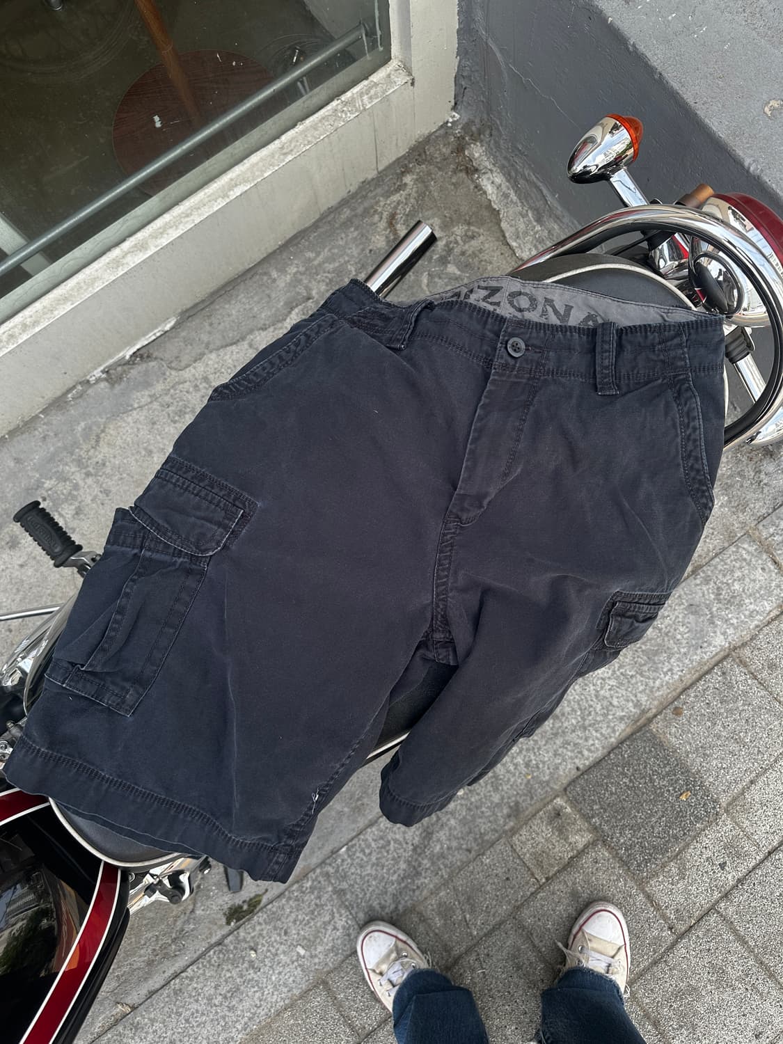 Arizona Jeans Co Navy Cargo Shorts 상품이미지3