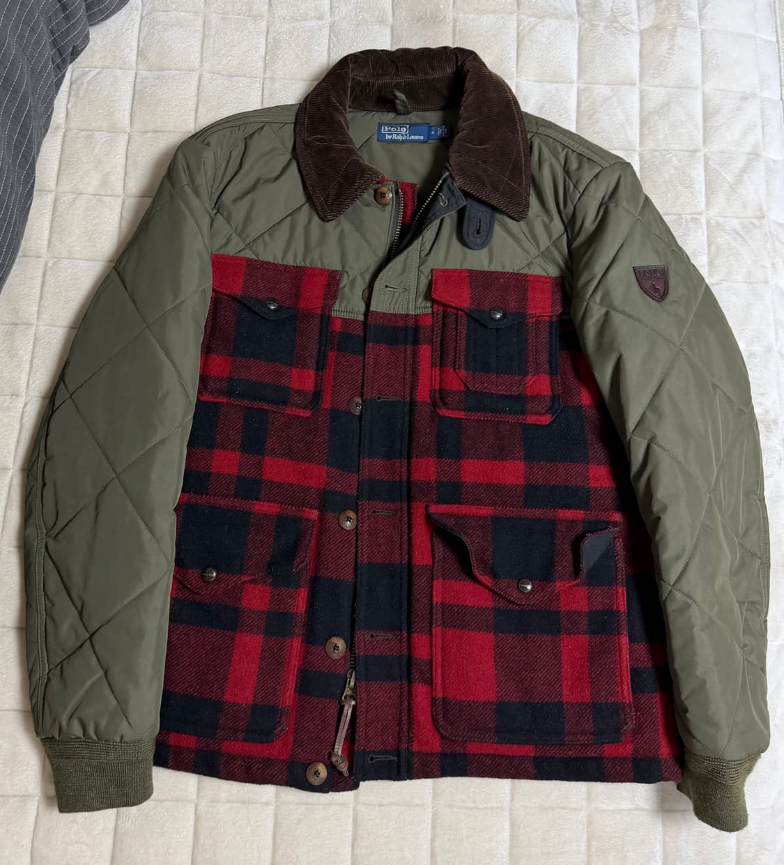 폴로 울 다운패딩 상품이미지1