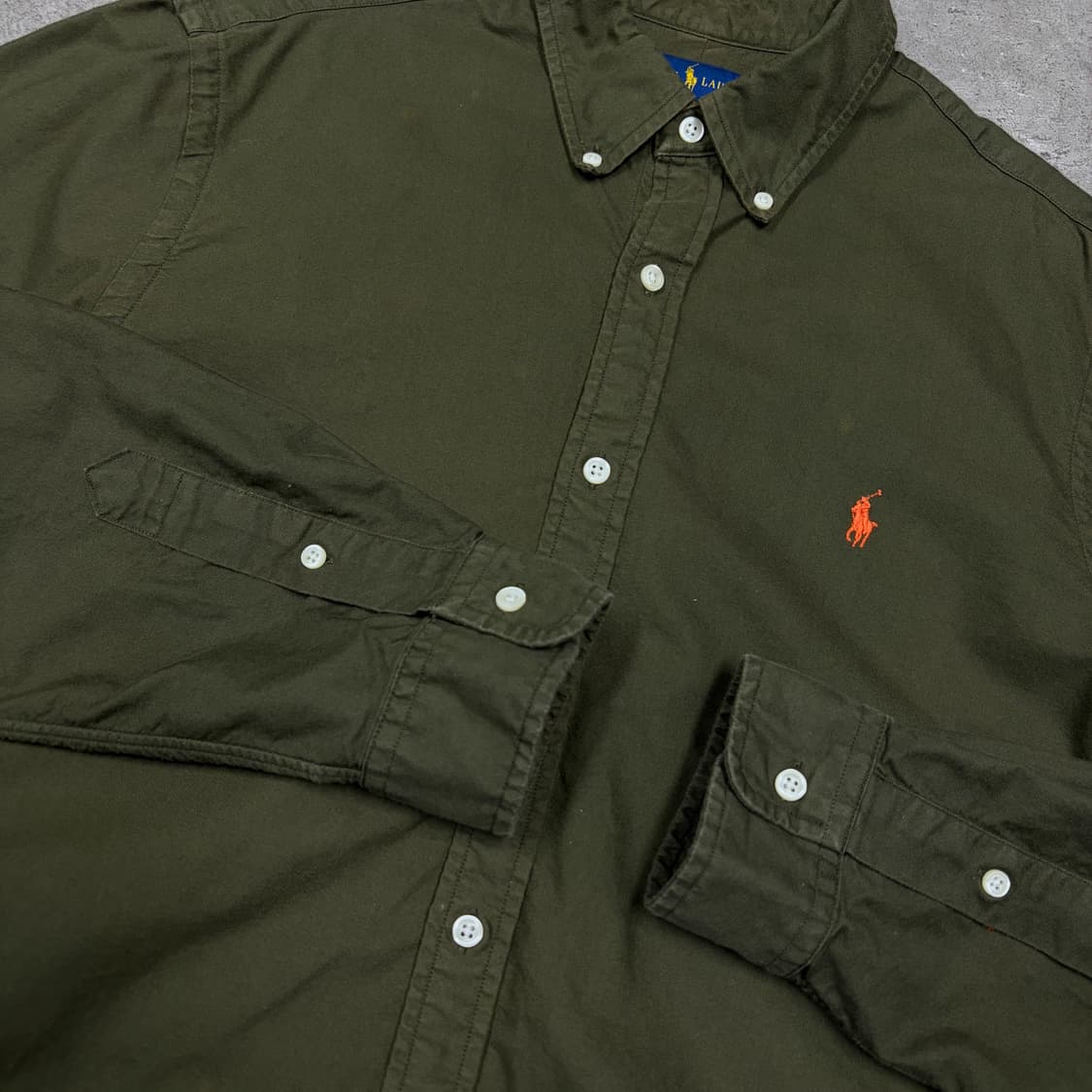 폴로 카키 셔츠[2482] 상품이미지5