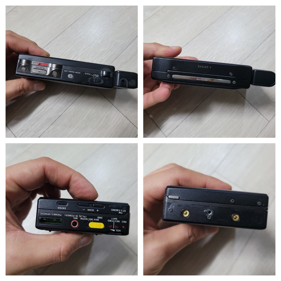 소니 워크맨 WM-F707 카세트 플레이어 부품용 상품이미지3