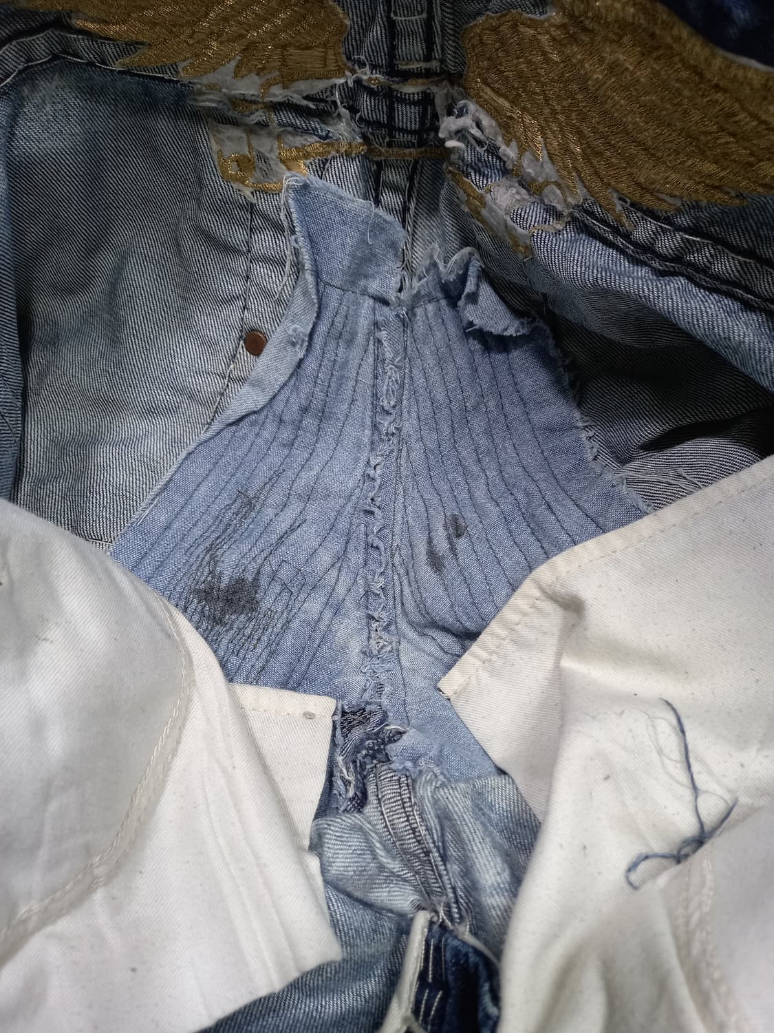 32 ROBIN'S USA 워싱 일자진 커스텀 32-351 상품이미지9