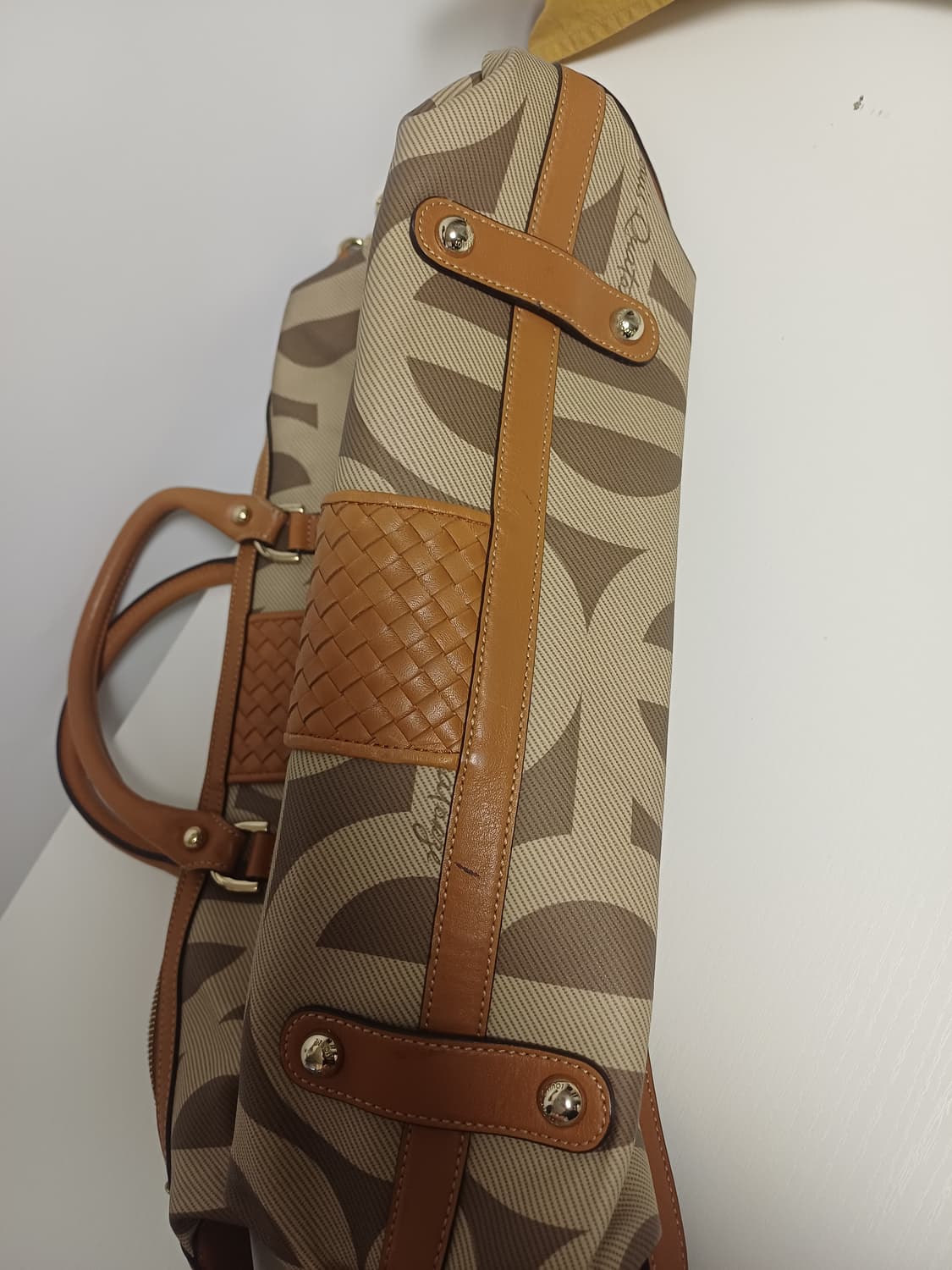 루이까또즈 빈티지 모노그램 위빙 2-way 토트백 상품이미지3