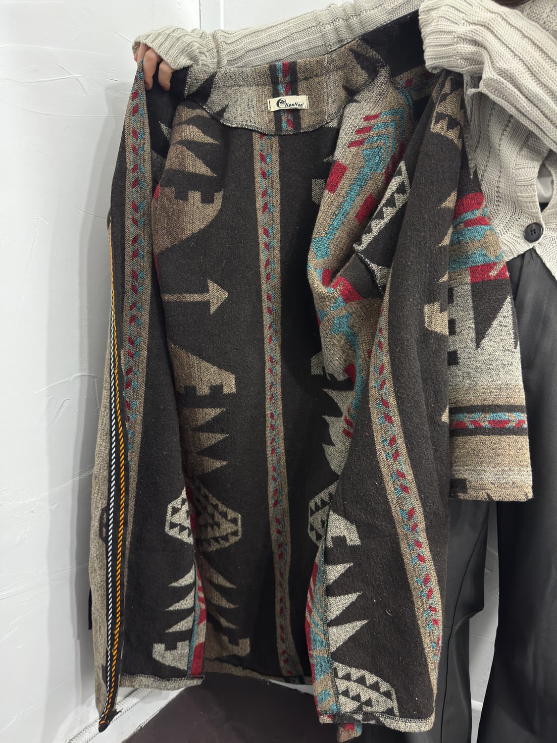ethnic pattern cardigan 상품이미지8