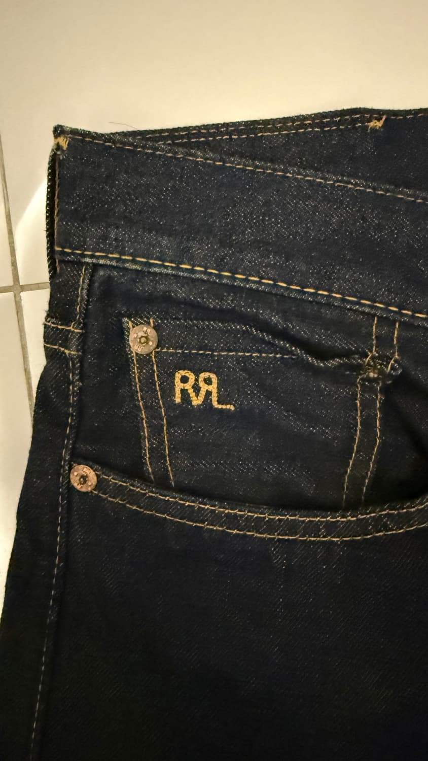 RRL 인디고 셀비지 팬츠 상품이미지2