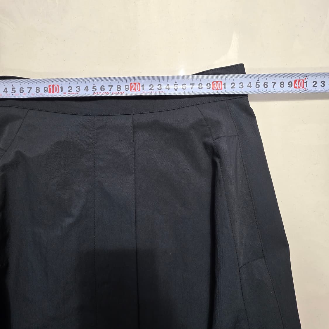 1172 우드세이지 플레어 롱 스커트 블랙 S 여성 스커트 상품이미지5