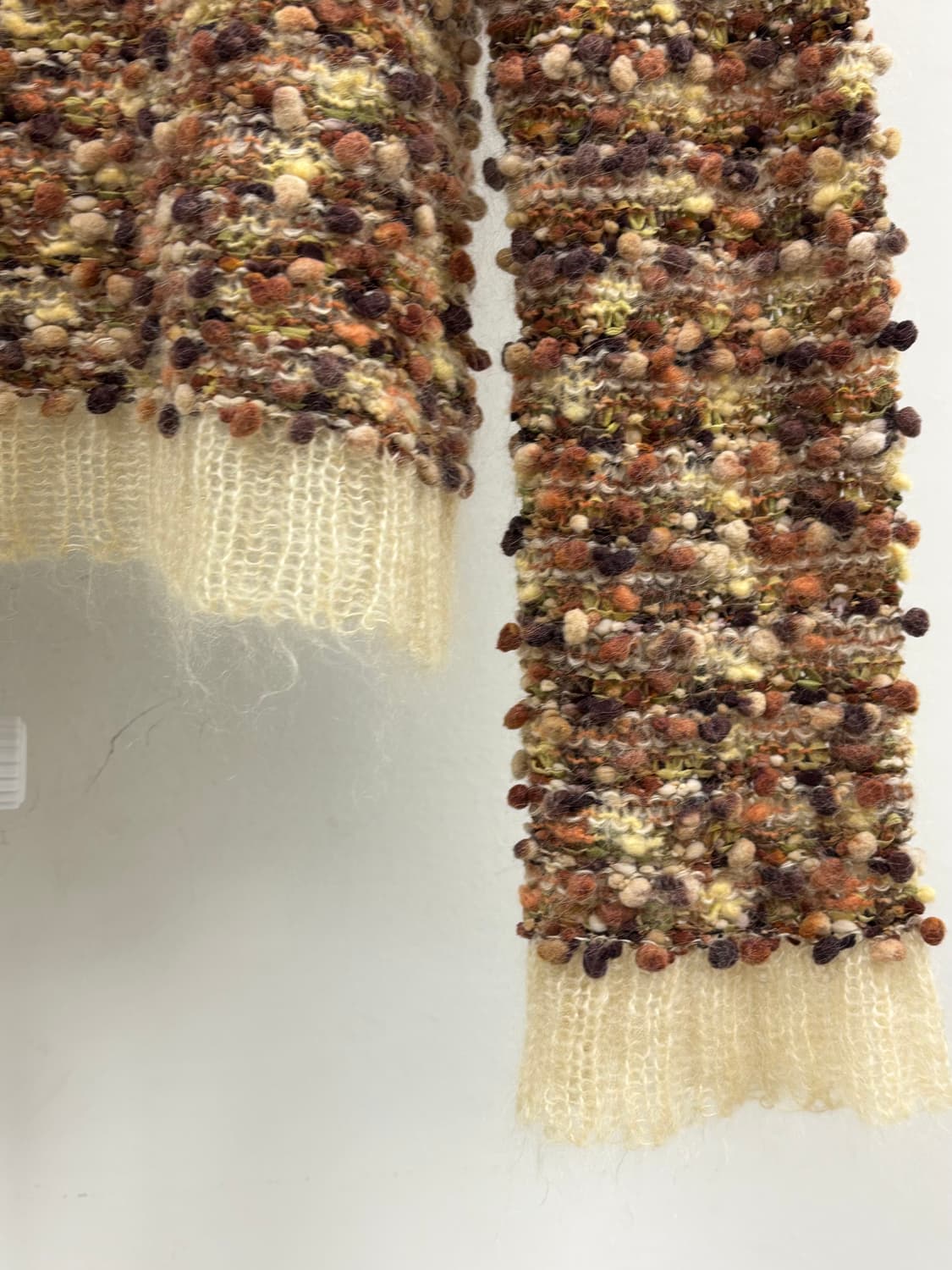 빈티지 브라운 울 니트 상품이미지7