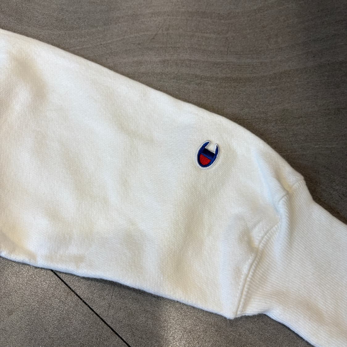 챔피온 정품 리버스위브 화이트 후드티 상품이미지8