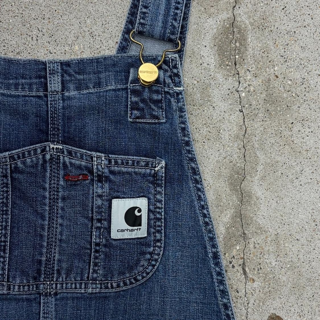 칼하트 오버롤 데님팬츠 v2823 상품이미지5