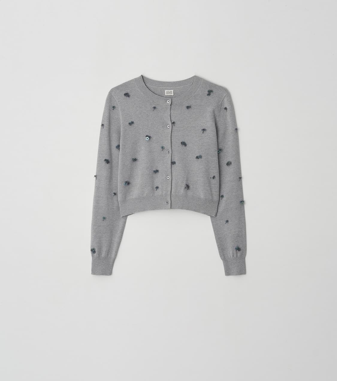 아뜰리에에디션 비즈 가디건 상품이미지1
