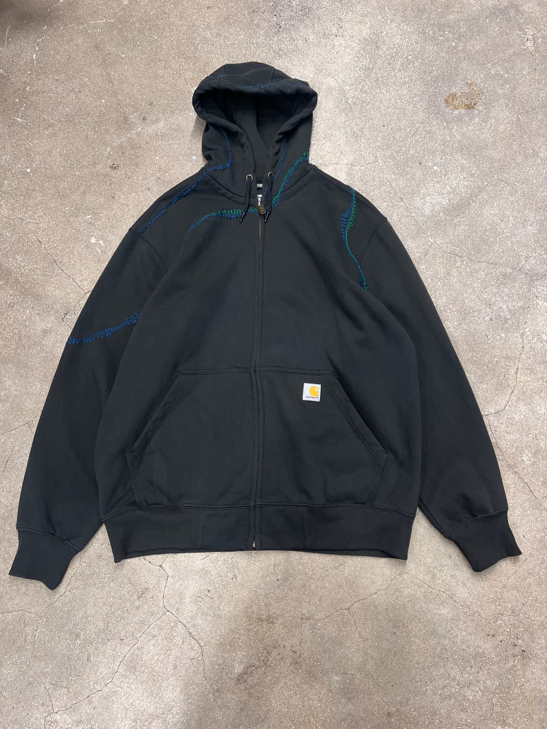 Handmade 칼하트 레인디펜더 릴렉스핏 후드집업 상품이미지1