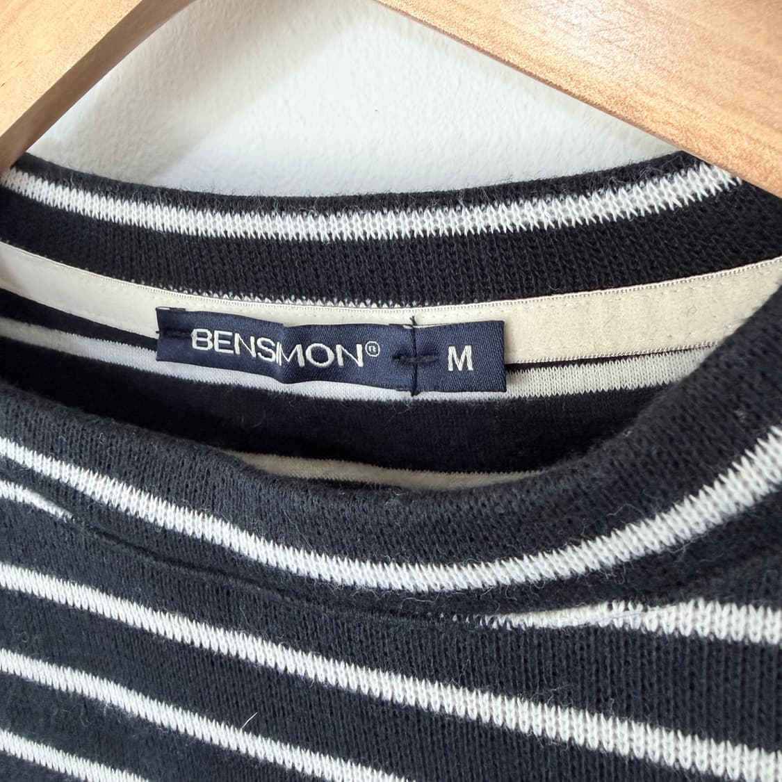 [M] 벤시몽 스트라이프 롱슬리브 니트 상품이미지7