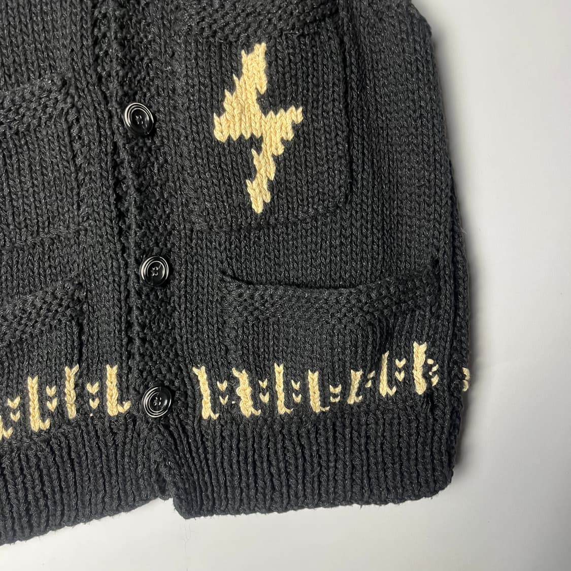 [spectator] 스펙테이터 툴러 펑크 라이트닝 니트 베스트 상품이미지4