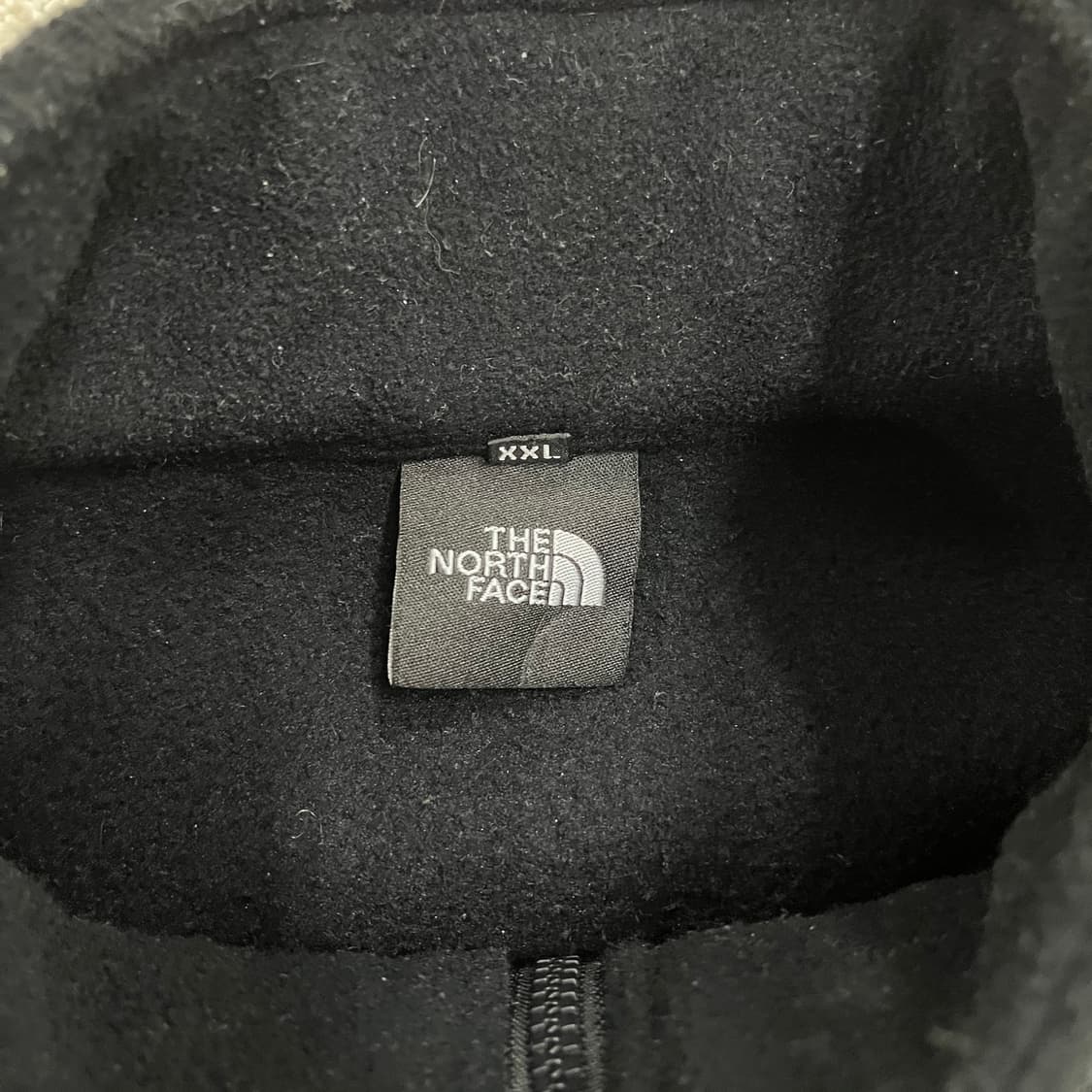 [XXL] 노스페이스 블랙 플리스 집업 자켓 0105M1 상품이미지2