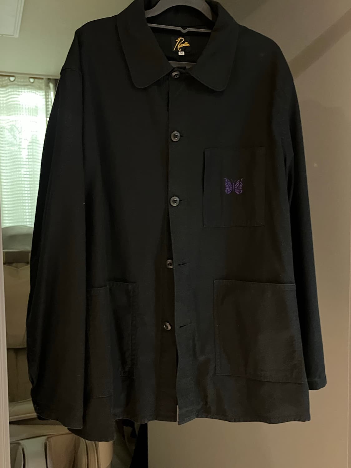 [M] 니들스 커버올 자켓 (블랙) 상품이미지1