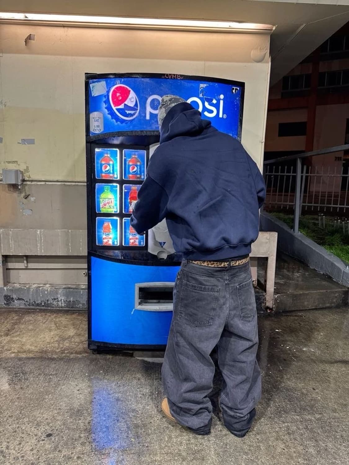 3XL) Old Carhartt Navy Hooded Zip-Up 상품이미지1