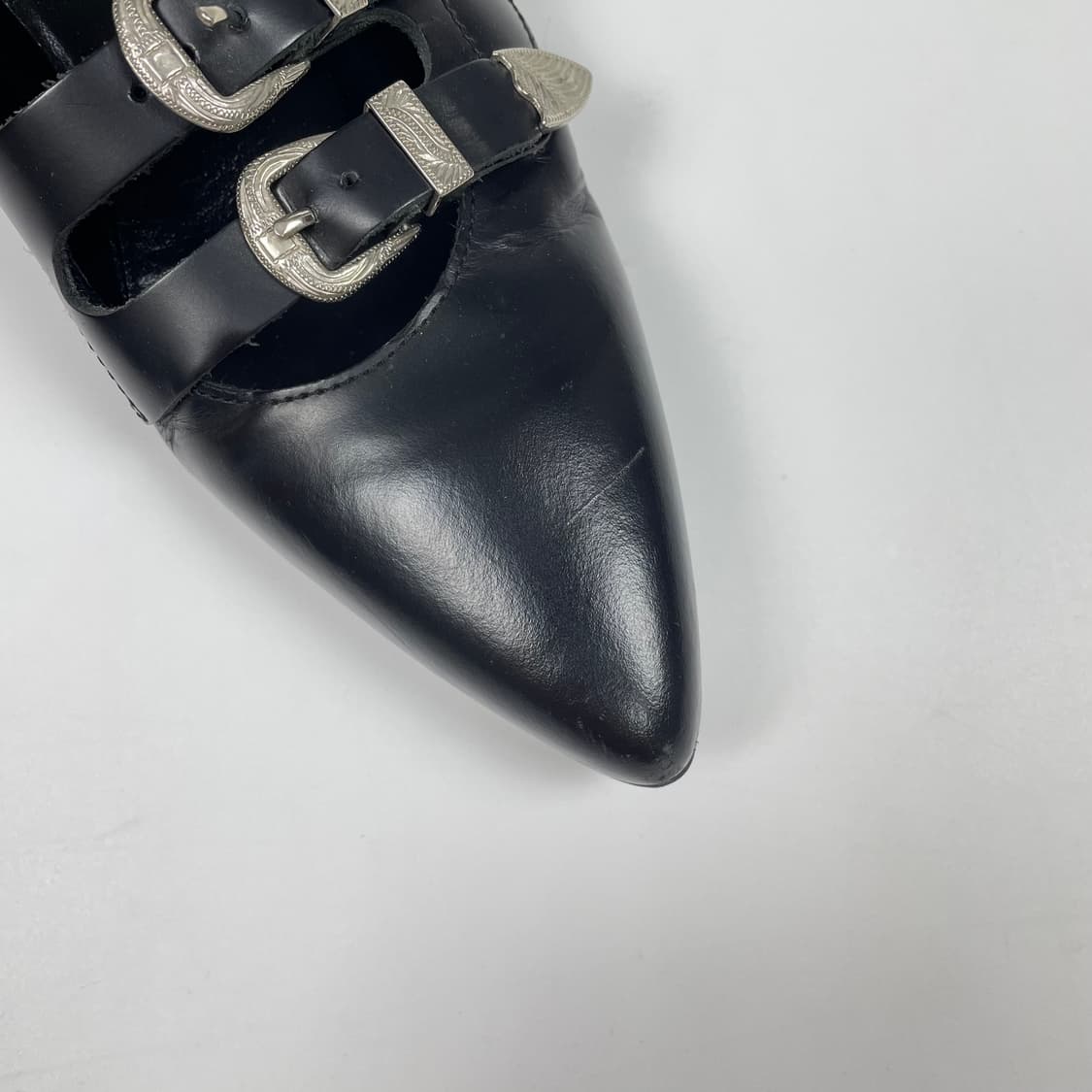 꼼데가르송 웨스턴 멀티 버클 슈즈 상품이미지9