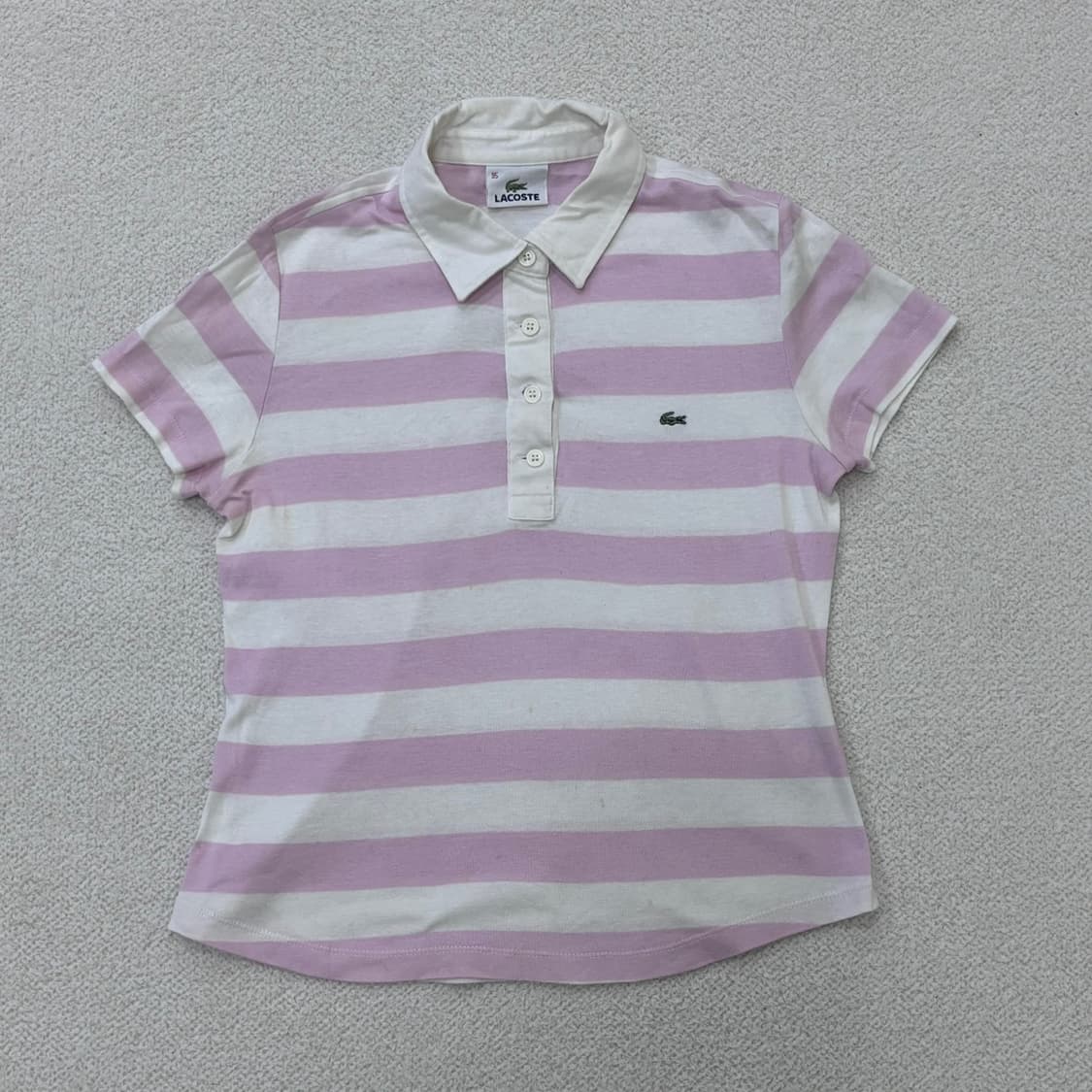 95 라코스테 여성 반팔 카라 티셔츠 0313E 상품이미지1