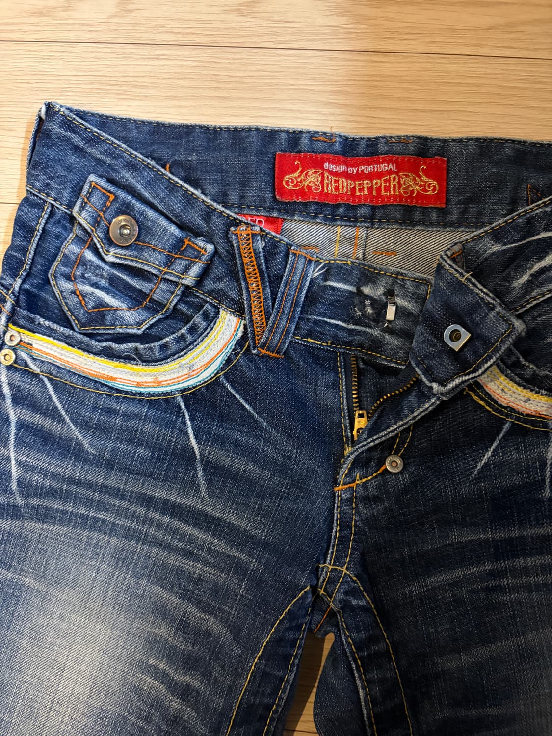 레드페퍼 red pepper 로우라이즈 청바지 25 상품이미지4