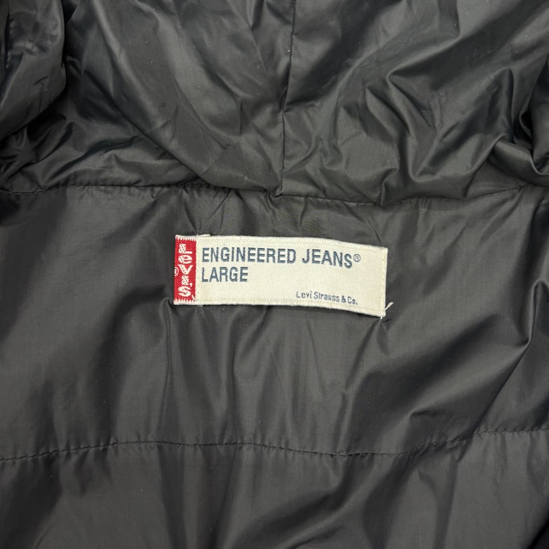 00's 리바이스 엔지니어드 진 푸퍼 자켓 상품이미지9