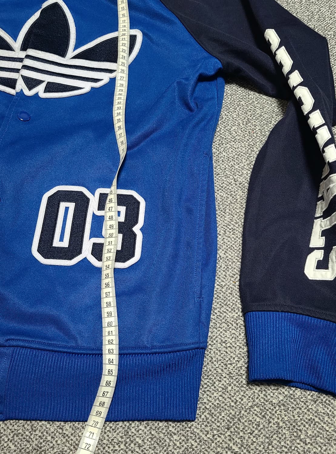 아디다스 오리지널스 로고 트랙탑 저지 바사티 야구점퍼 상품이미지7