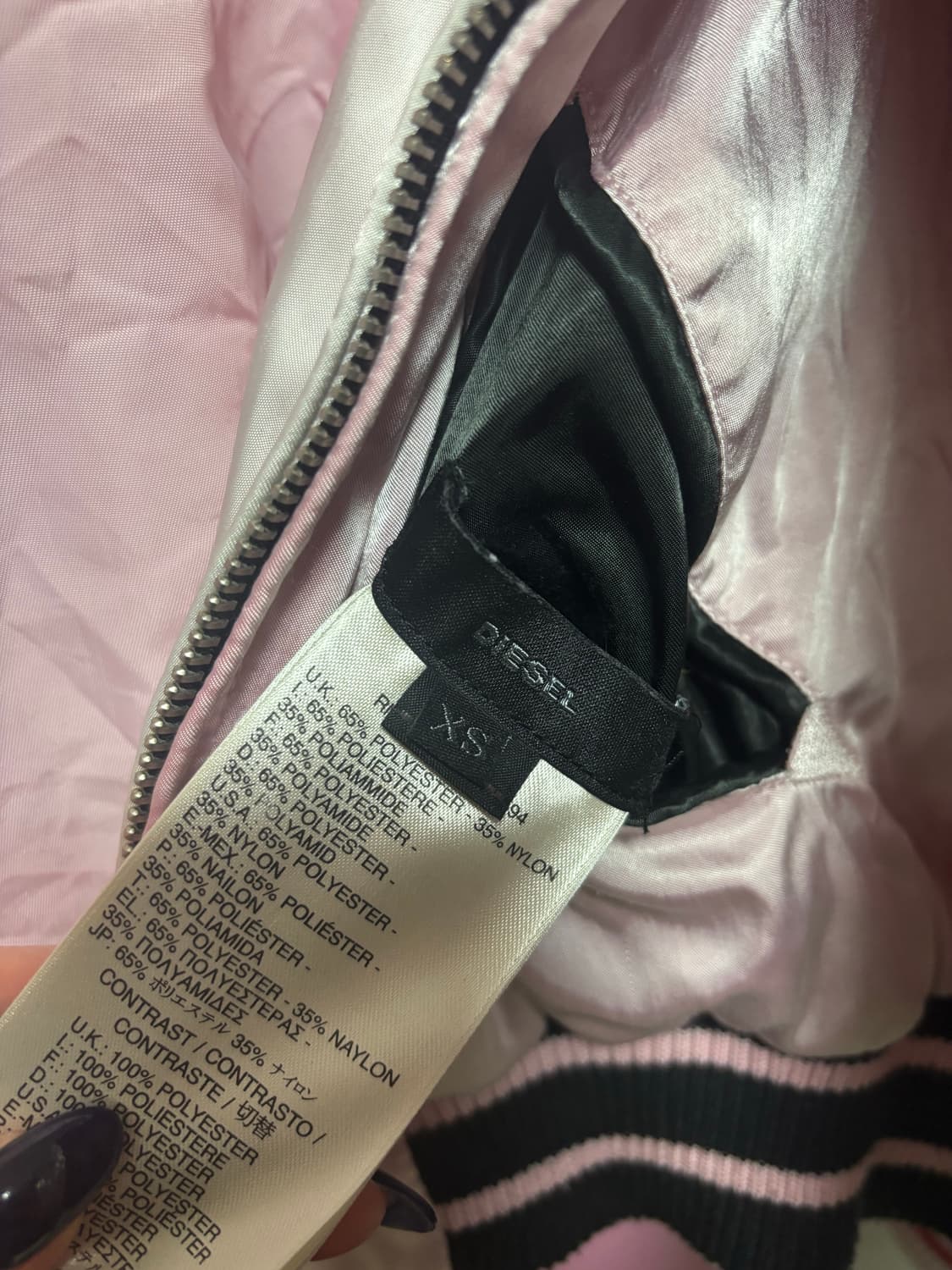 [diesel] 디젤 리버시블 스카잔 xs 상품이미지6