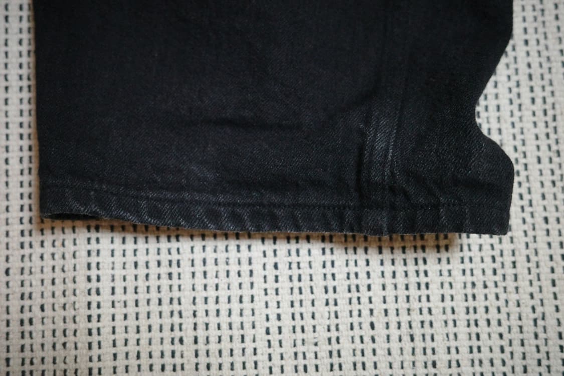 코모리 벨티드 데님 블랙 1 상품이미지3