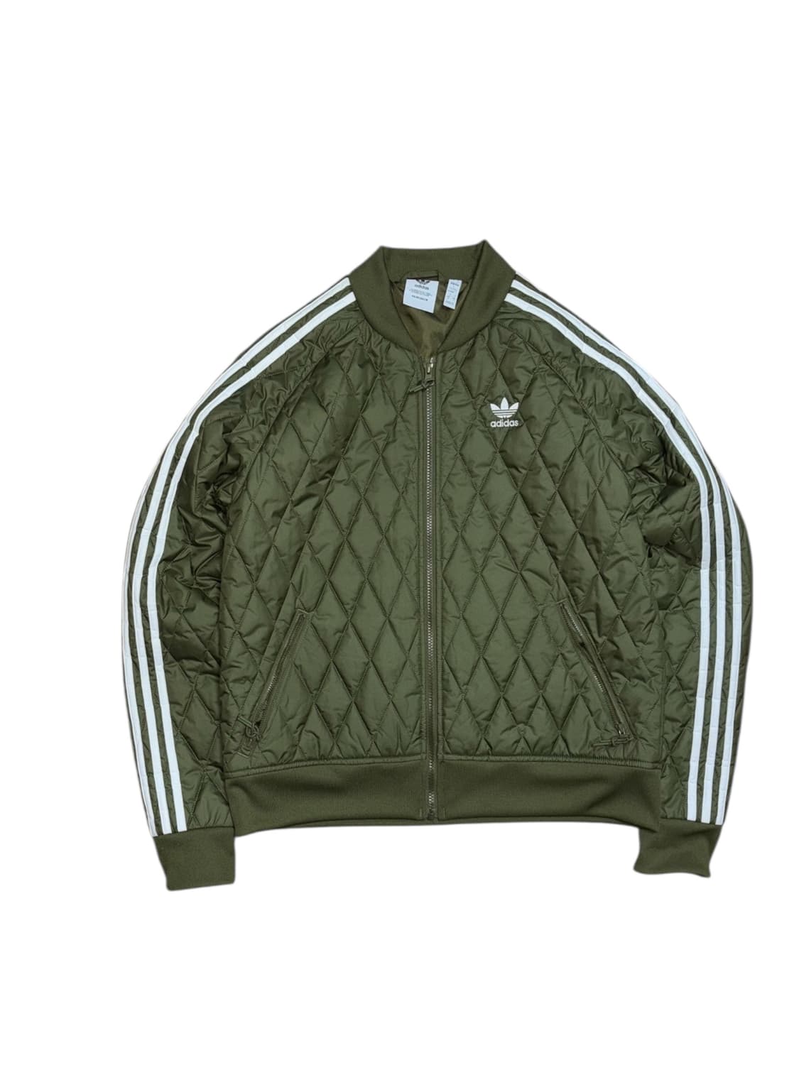 아디다스 카키 퀄팅 져지 자켓 깔깔이 상품이미지1