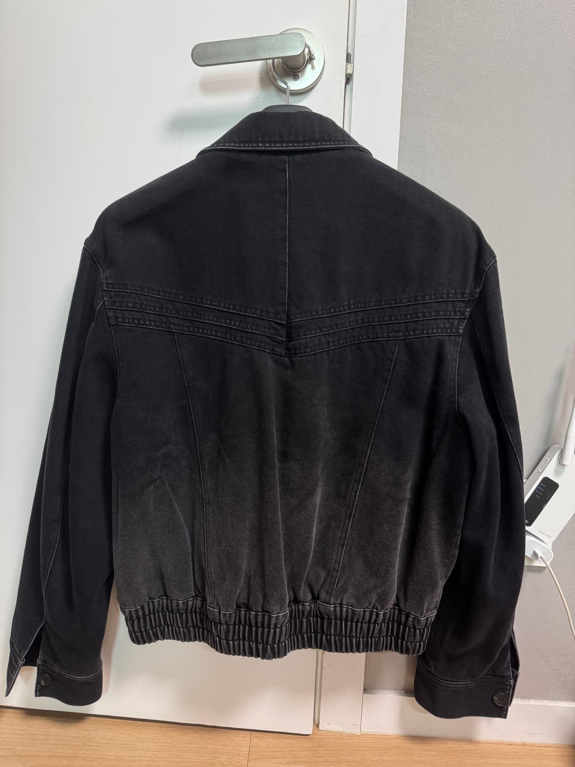 엘무드 브러쉬드 흑청데님 블루종 44 95 상품이미지5