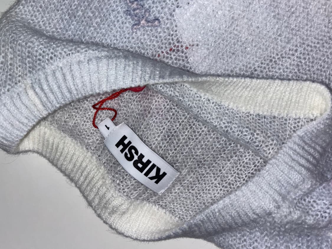 키르시 X 피투 콜라보 헤어리 니트 다크블루 상품이미지5