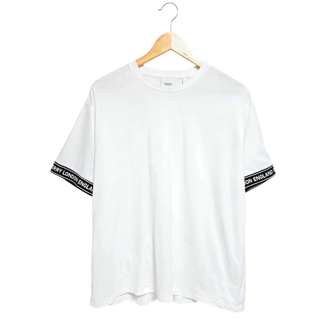 버버리 로고 밴딩 반팔 티셔츠 상품이미지1