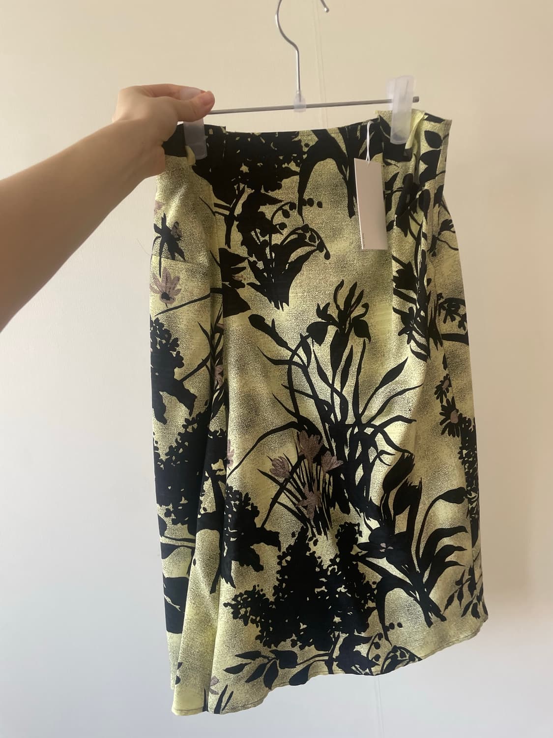 teak 스커트 arc silk print skirt 상품이미지1