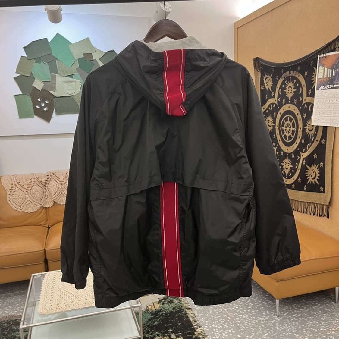 나이키 올드스쿨 레트로 빈티지 배색 바람막이 자켓 L C11661 상품이미지4