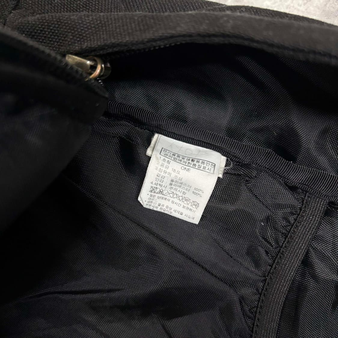 노스페이스 블랙 캔버스 백팩(OS) 상품이미지4