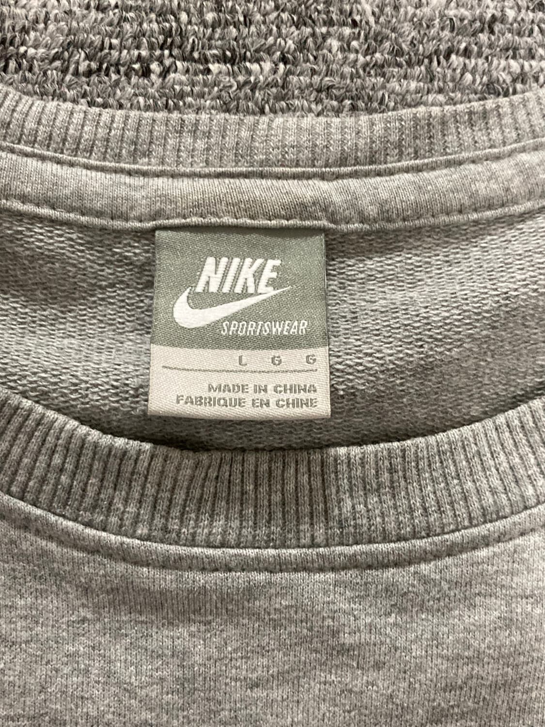 나이키 맨투맨 그레이 L 상품이미지3