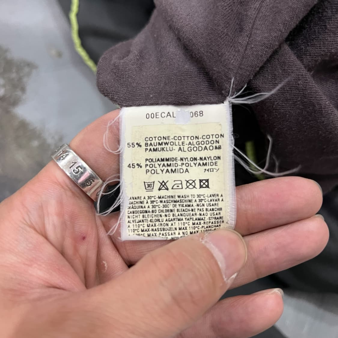 디젤 자수로고 배색 집업 y12059 상품이미지9