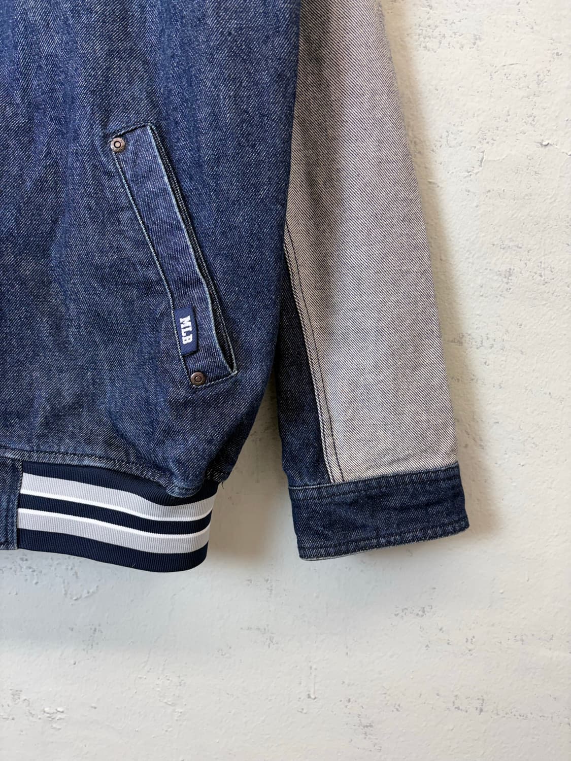 MLB 엠엘비 90s 올드스쿨 다저스 데님 자켓 상품이미지5